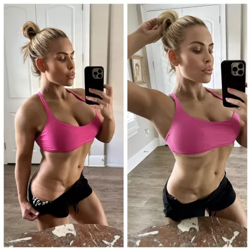 Natalya Showing Off Again