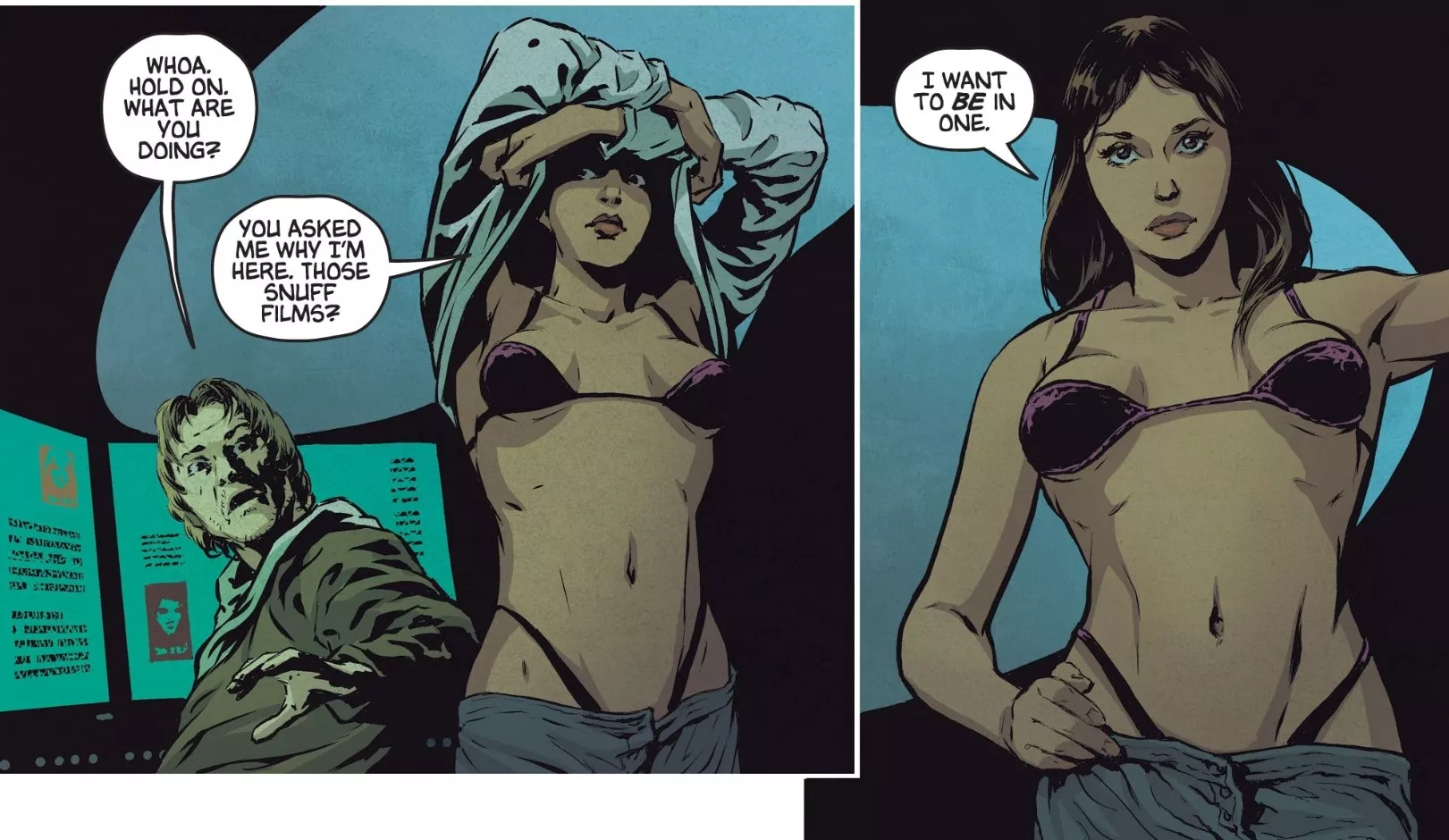 Nessa Undressing [Trojan #1]