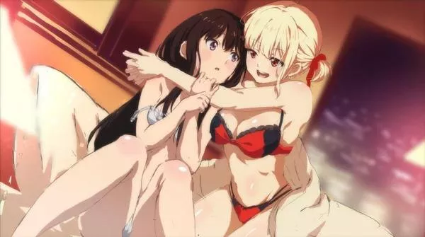 Nishikigi Chisato & Inoue Takina its really sexy [Lycoris Recoil]