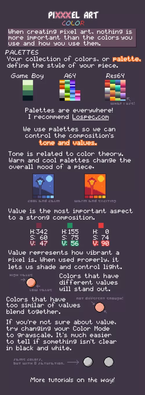 PiXXXel Art Tutorial - Color
