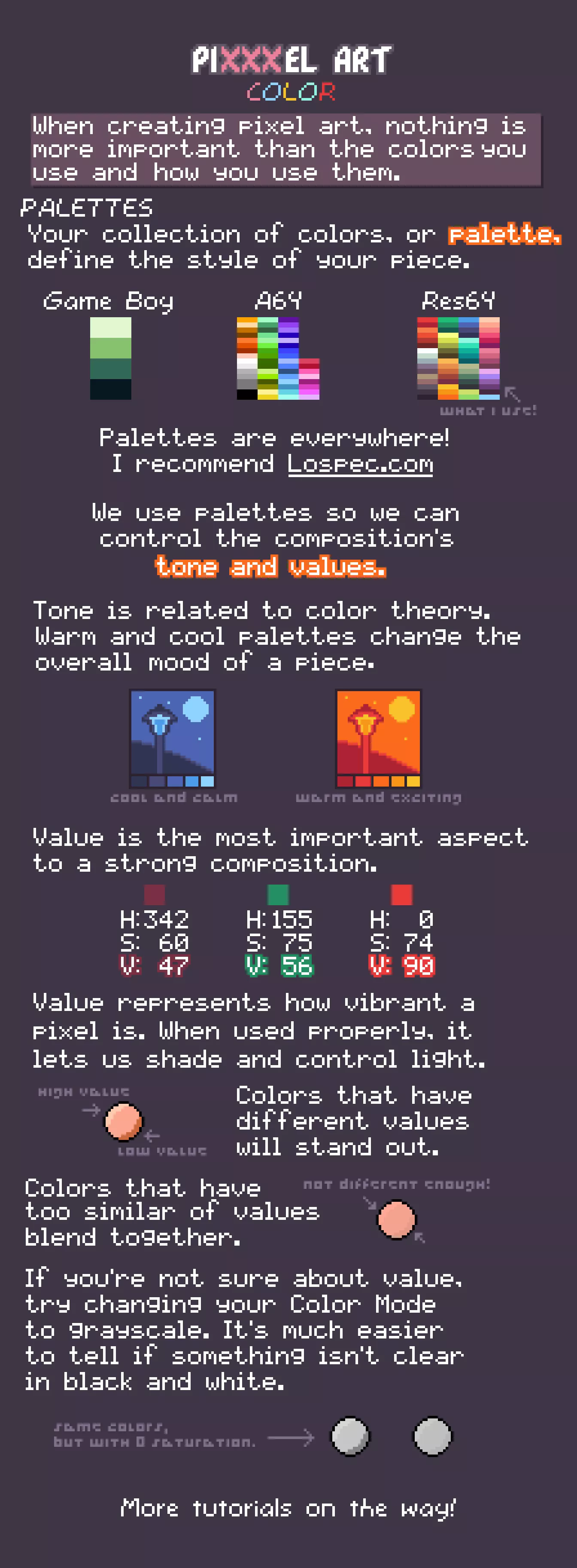 PiXXXel Art Tutorial - Color