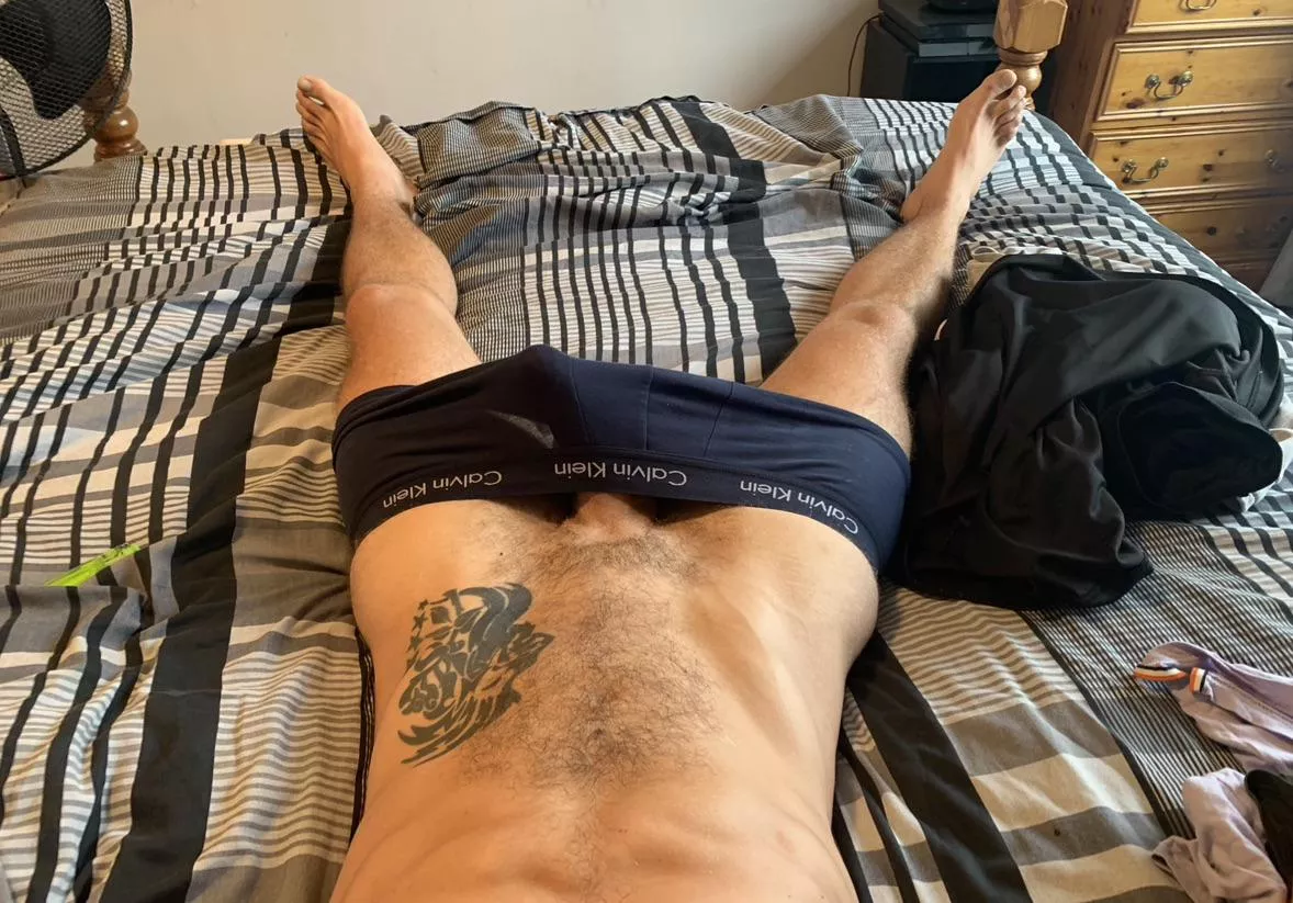 Pull them down and take a look