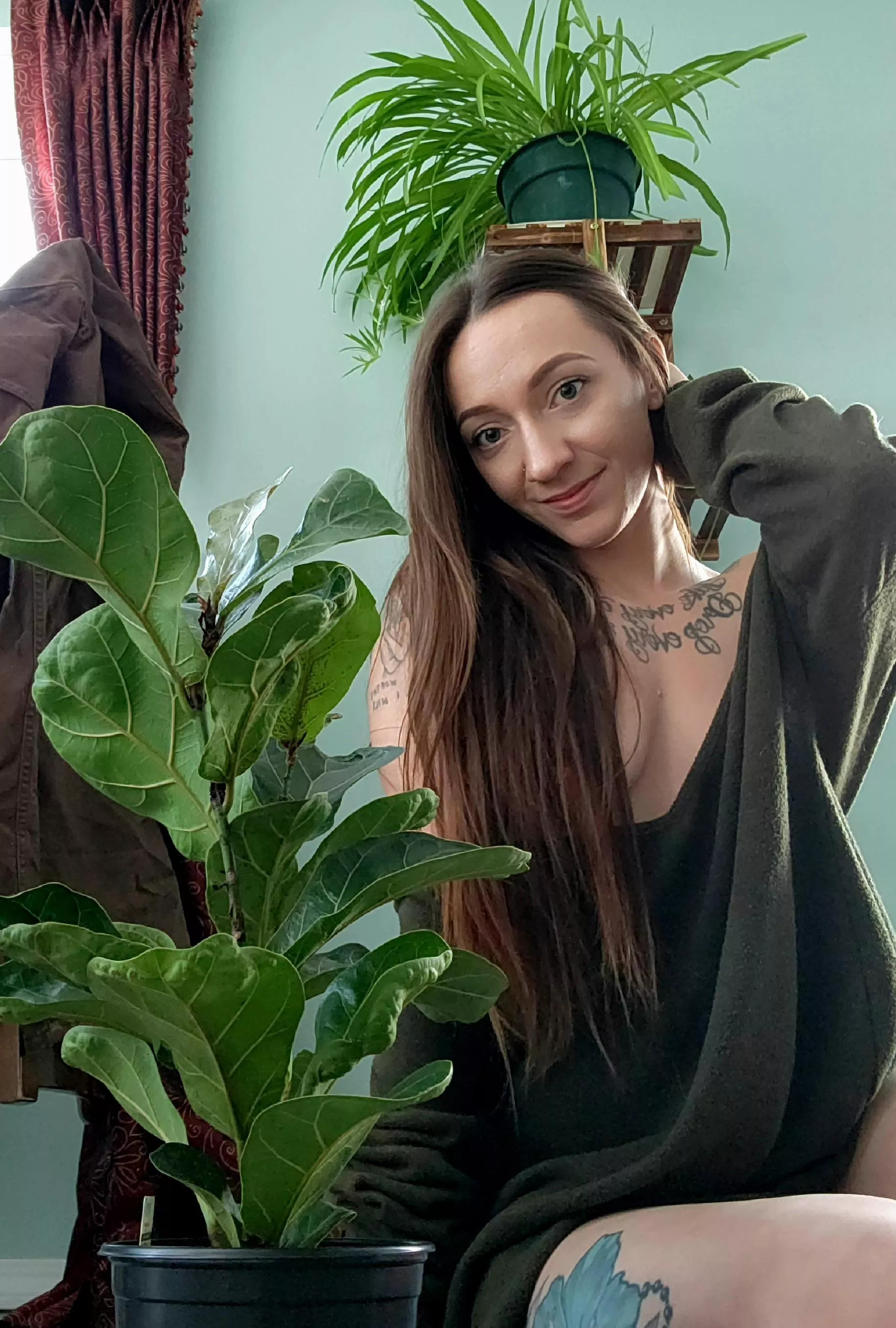 rapunzel is good at making things grow 😋