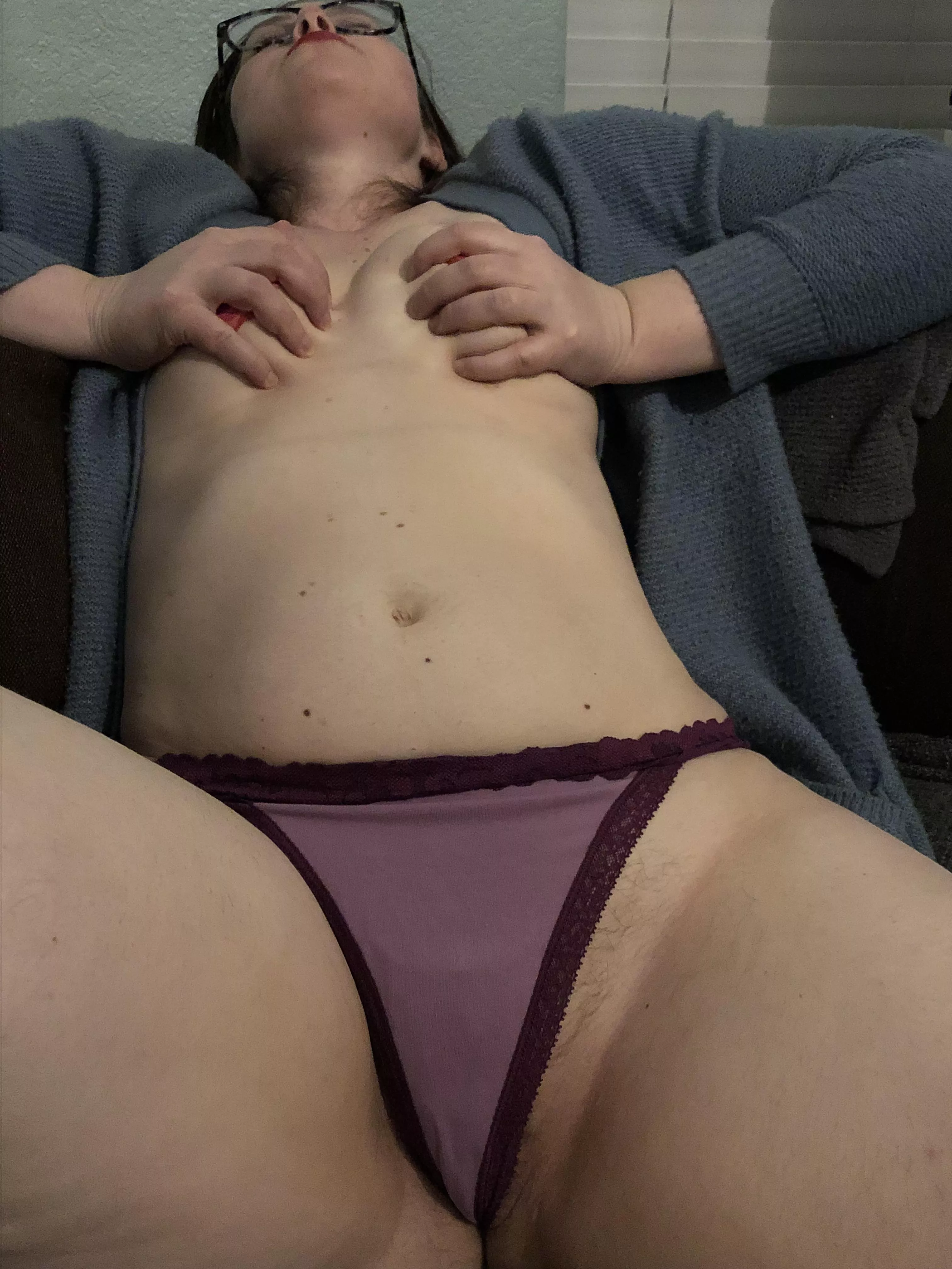 Relaxing after a long day of meetings!