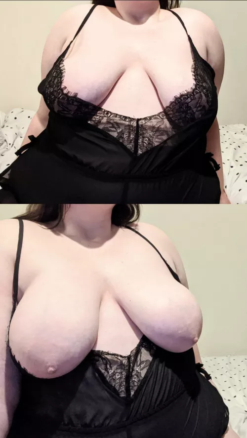 saggy and wide... 😘