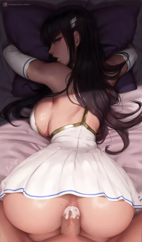 Satsuki took a load in her ass [Kill La Kill] (luminyu)