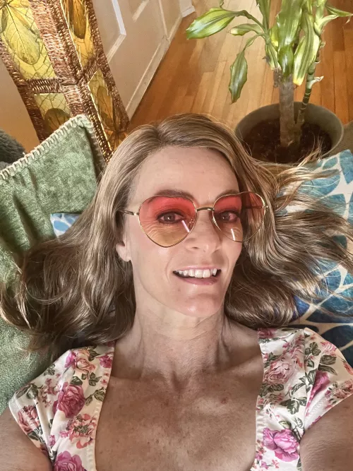 Sometimes you gotta put on the rose colored glasses. Online no. See you there?