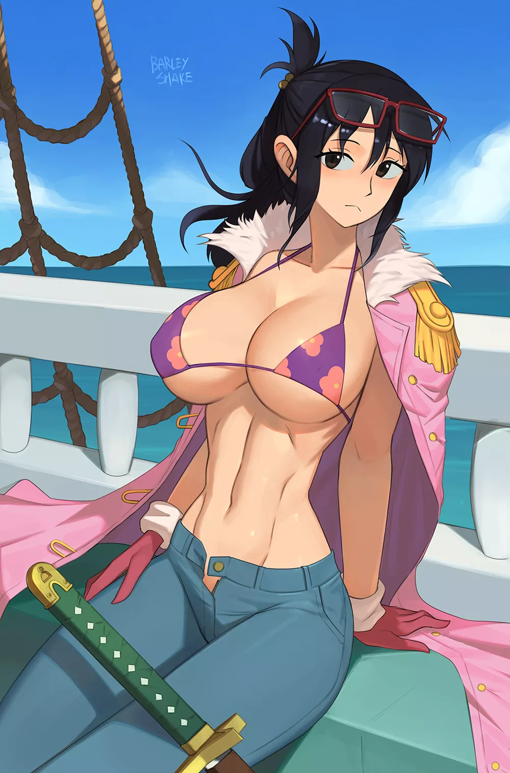 Tashigi at sea (Barleyshake)