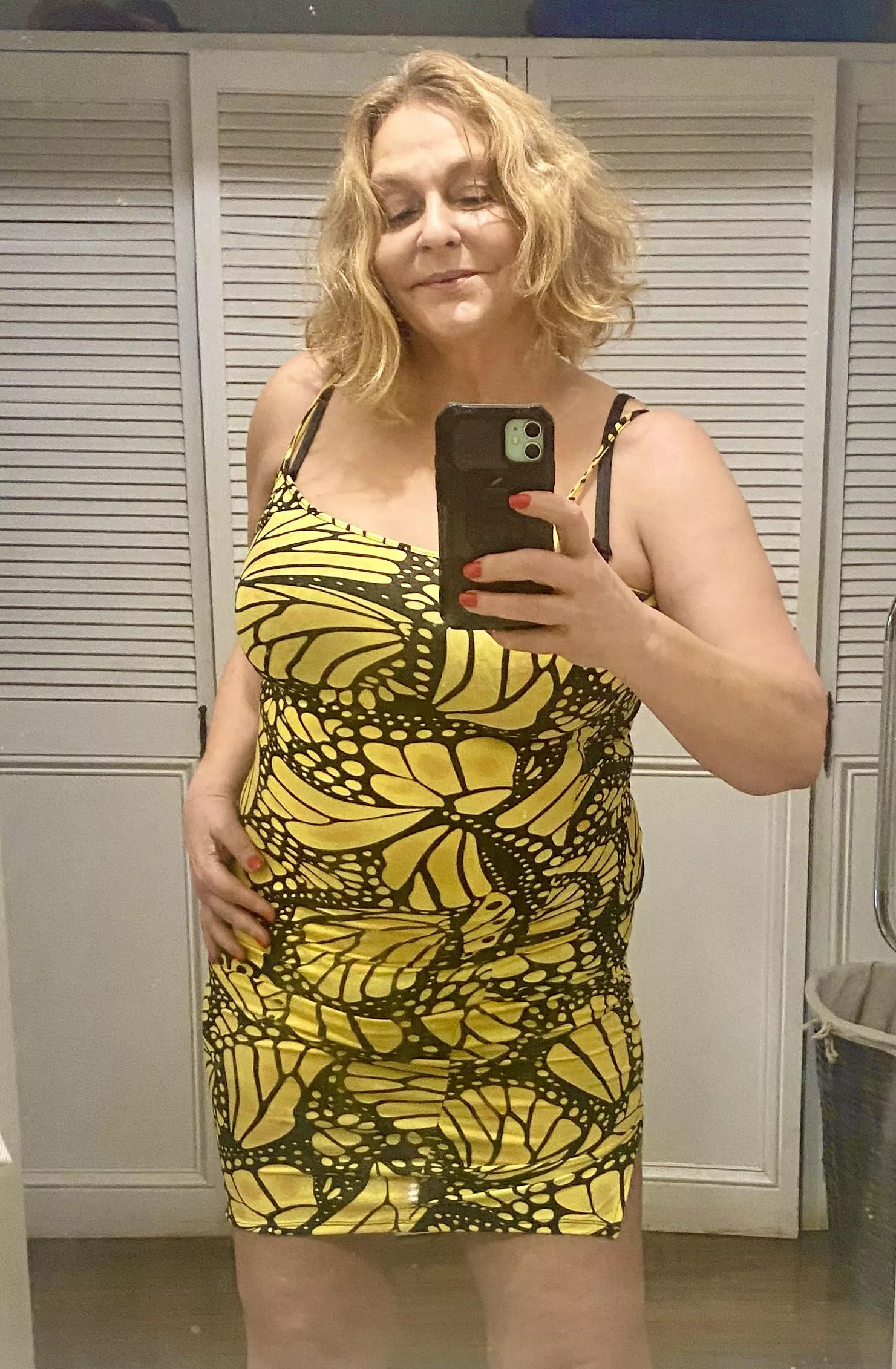 Tess in a Yellow Dress!