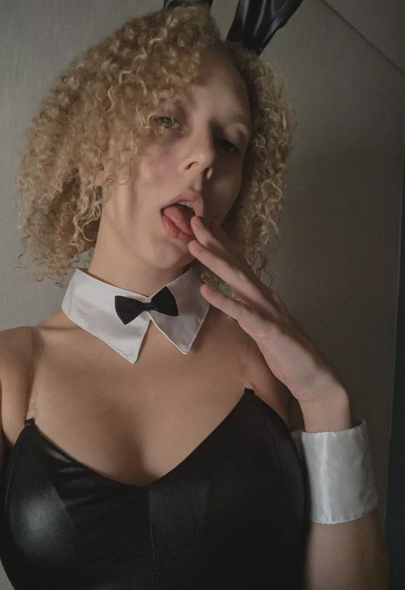 This bunny would be happy to get the hard carrot