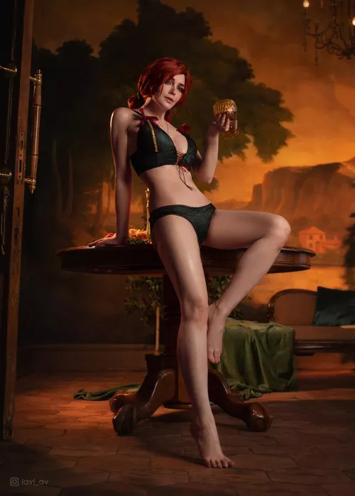 Triss Merigold cosplay by Lavi_av