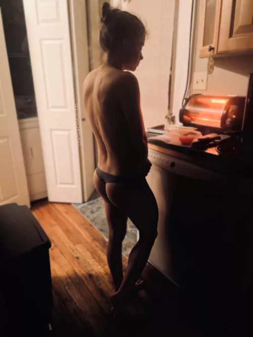 Waiting for breakfast to finish