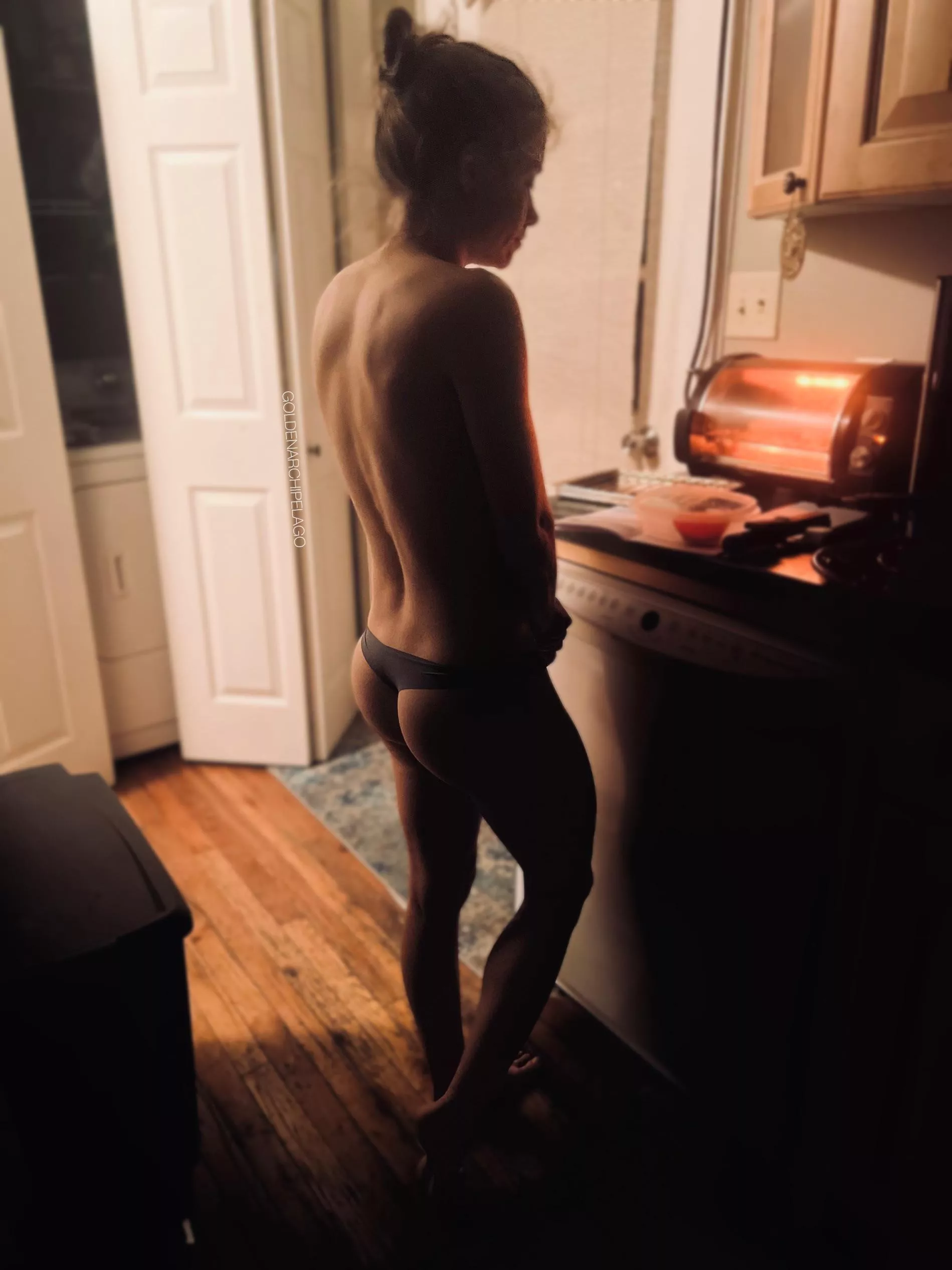 Waiting for breakfast to finish