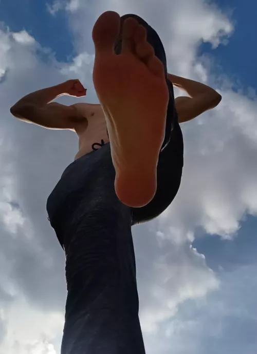 You'll have to get passed this to reach my armpit