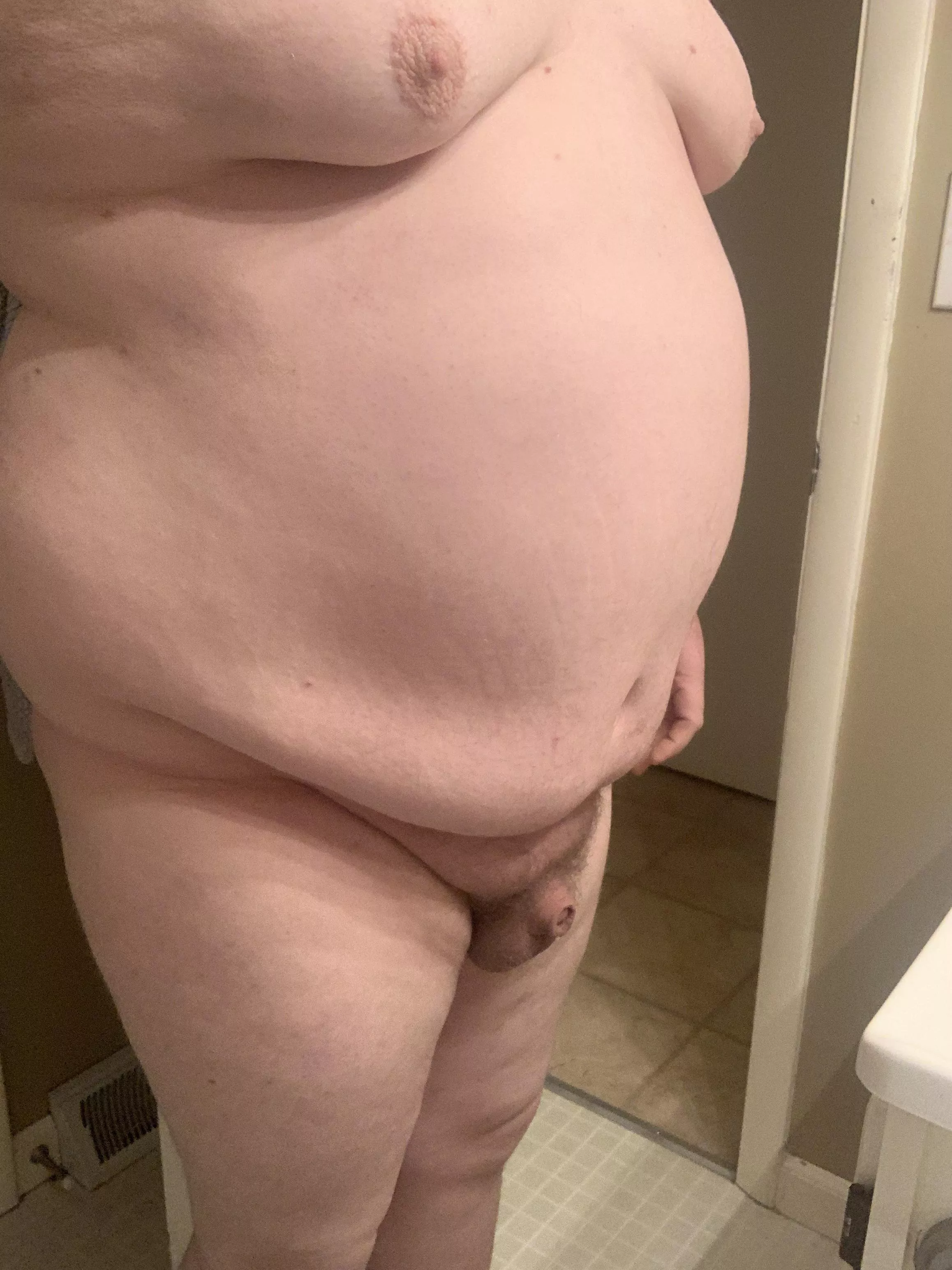 32 getting ready for work on a Saturday morning