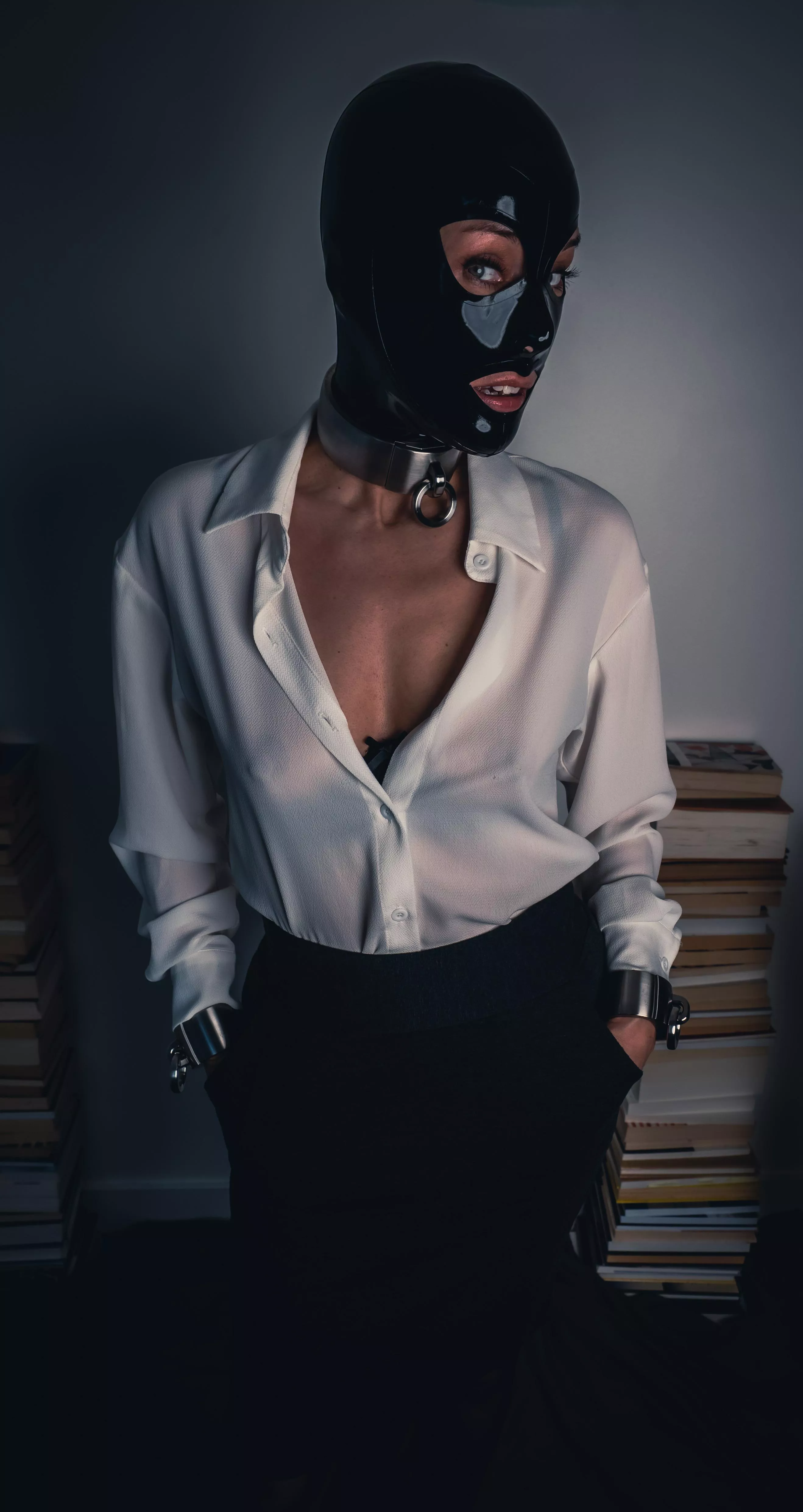 A life in service sometimes requires being fully clothed.