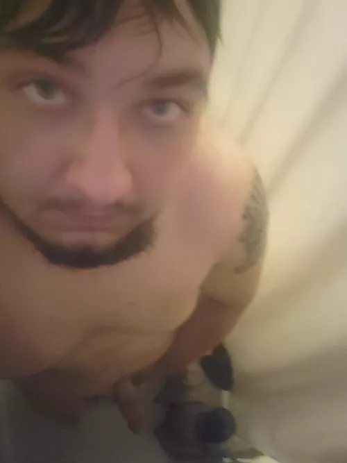 a quick shower after a hard day of work