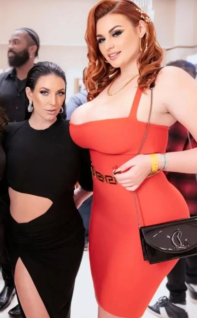 Angela with Abigaiil Morris.