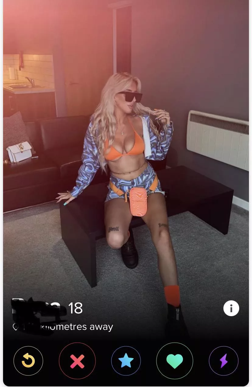 Awkward moment when your 18 year cousins tinder pic makes you hard…