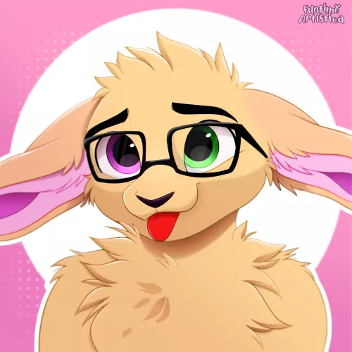 bunny mlem (art by me)