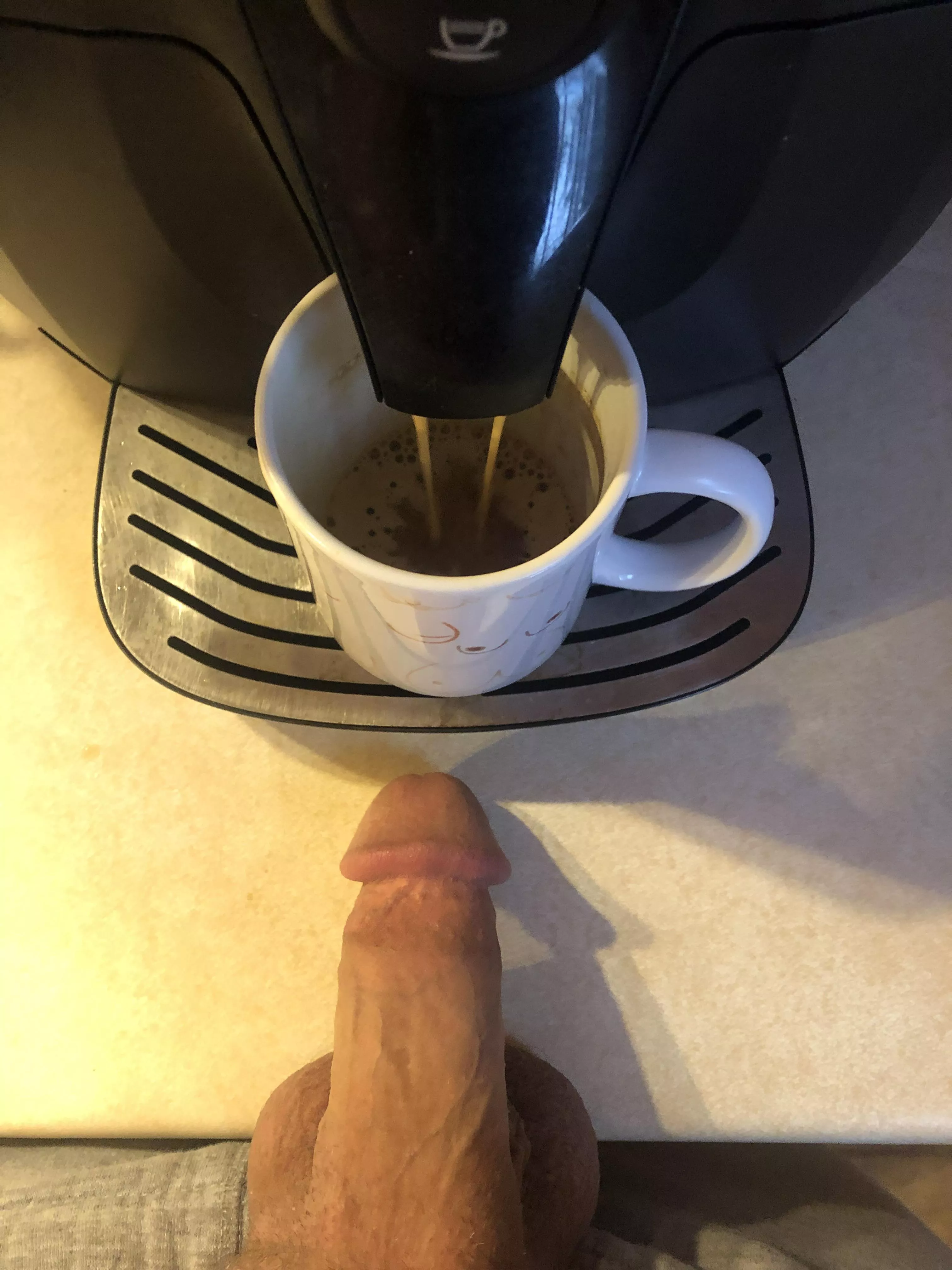 Cock and coffee to wake you up?? (M) [49]