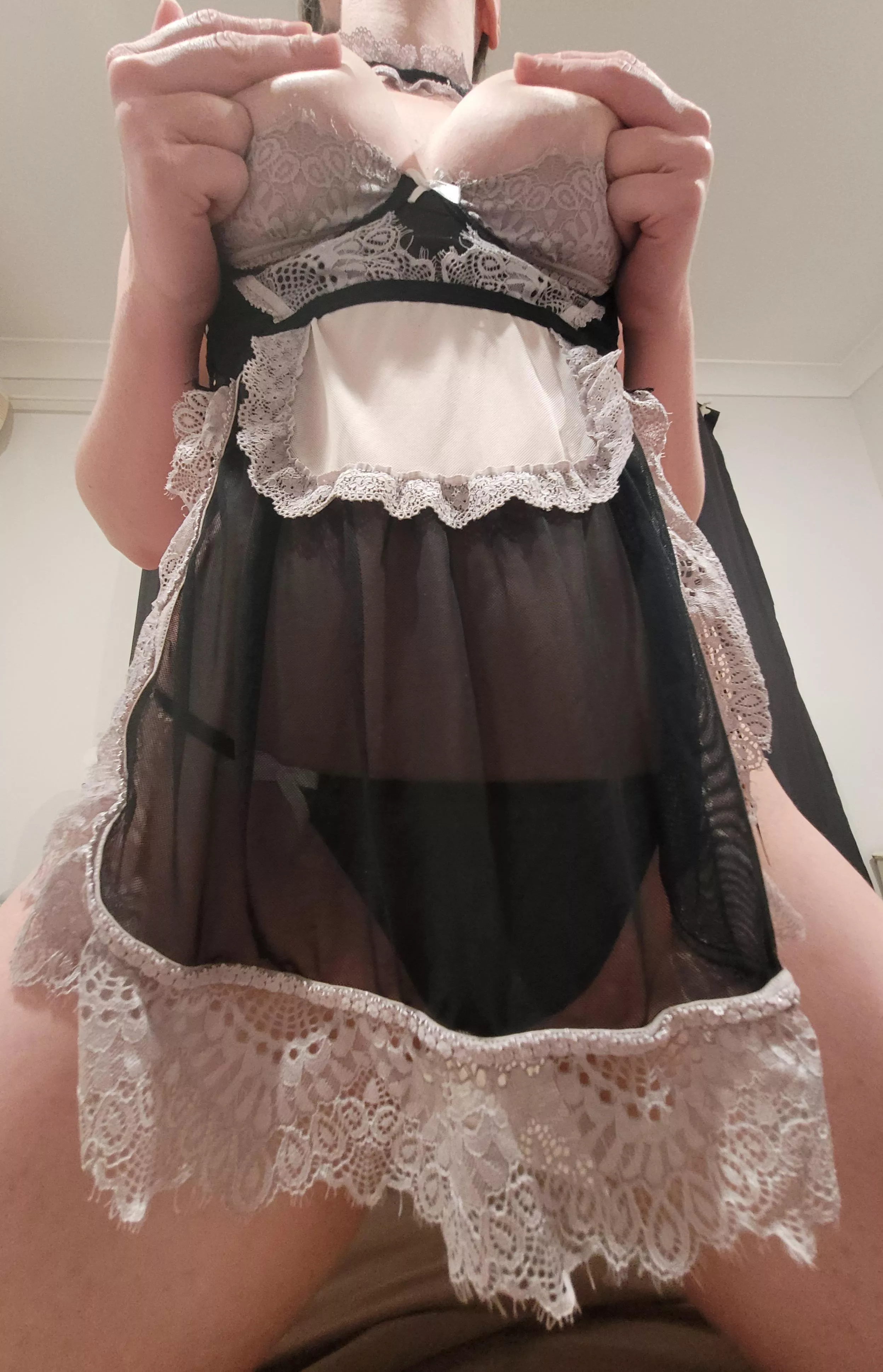 Don't mind me... I am just a simple lust human maid...