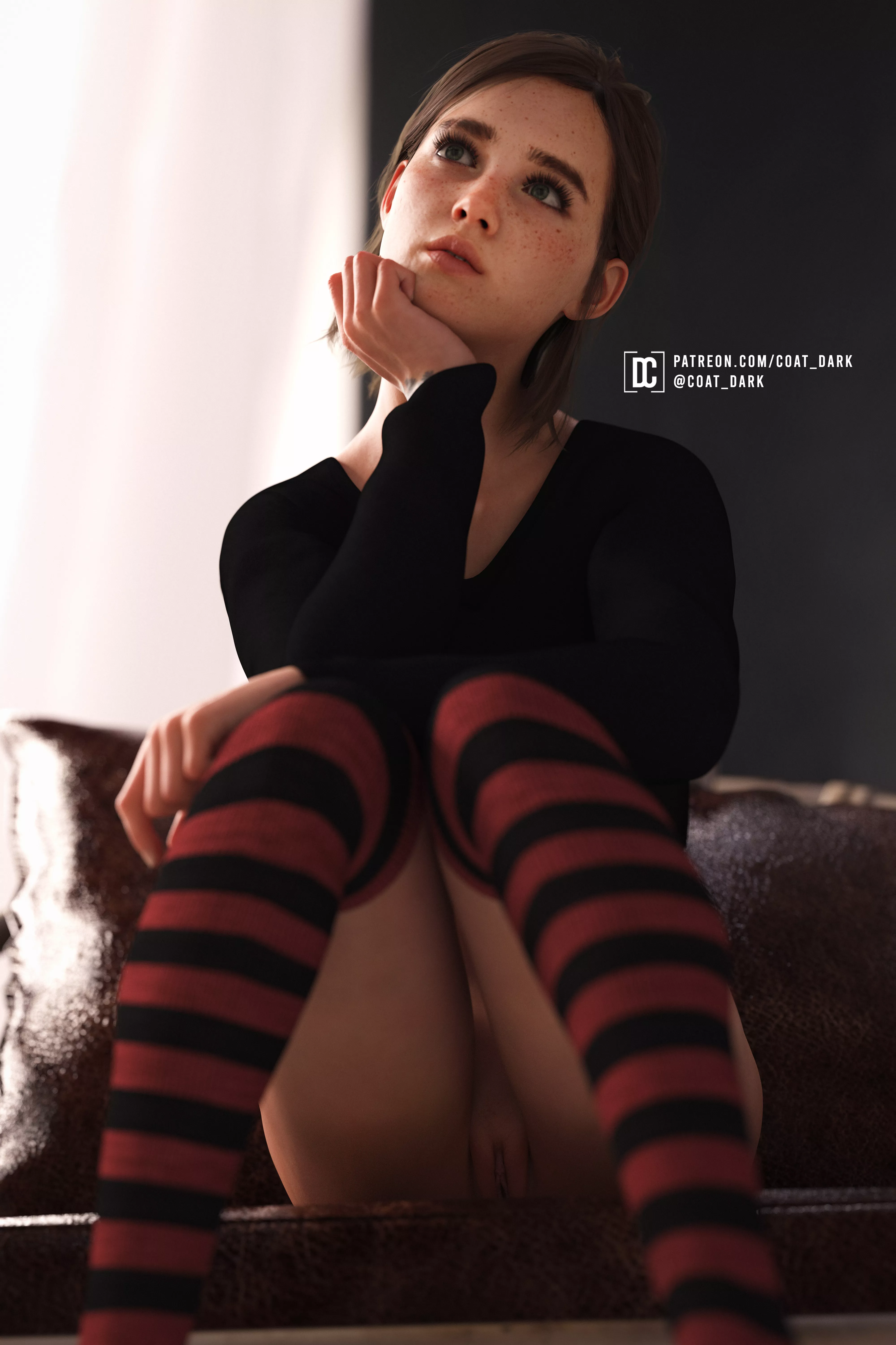 Ellie - Thinking about you (coat_dark) [The Last Of Us Part II]