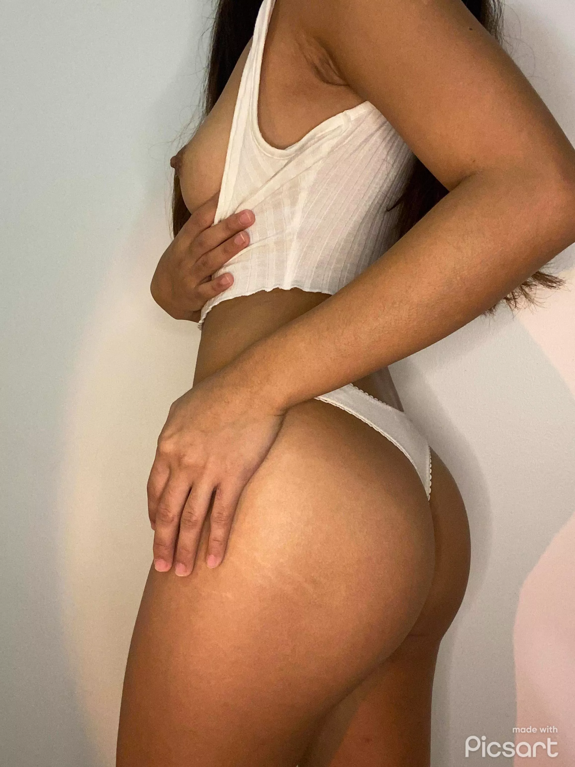 [f] Will u make my white panties dirty and full of stain 😈