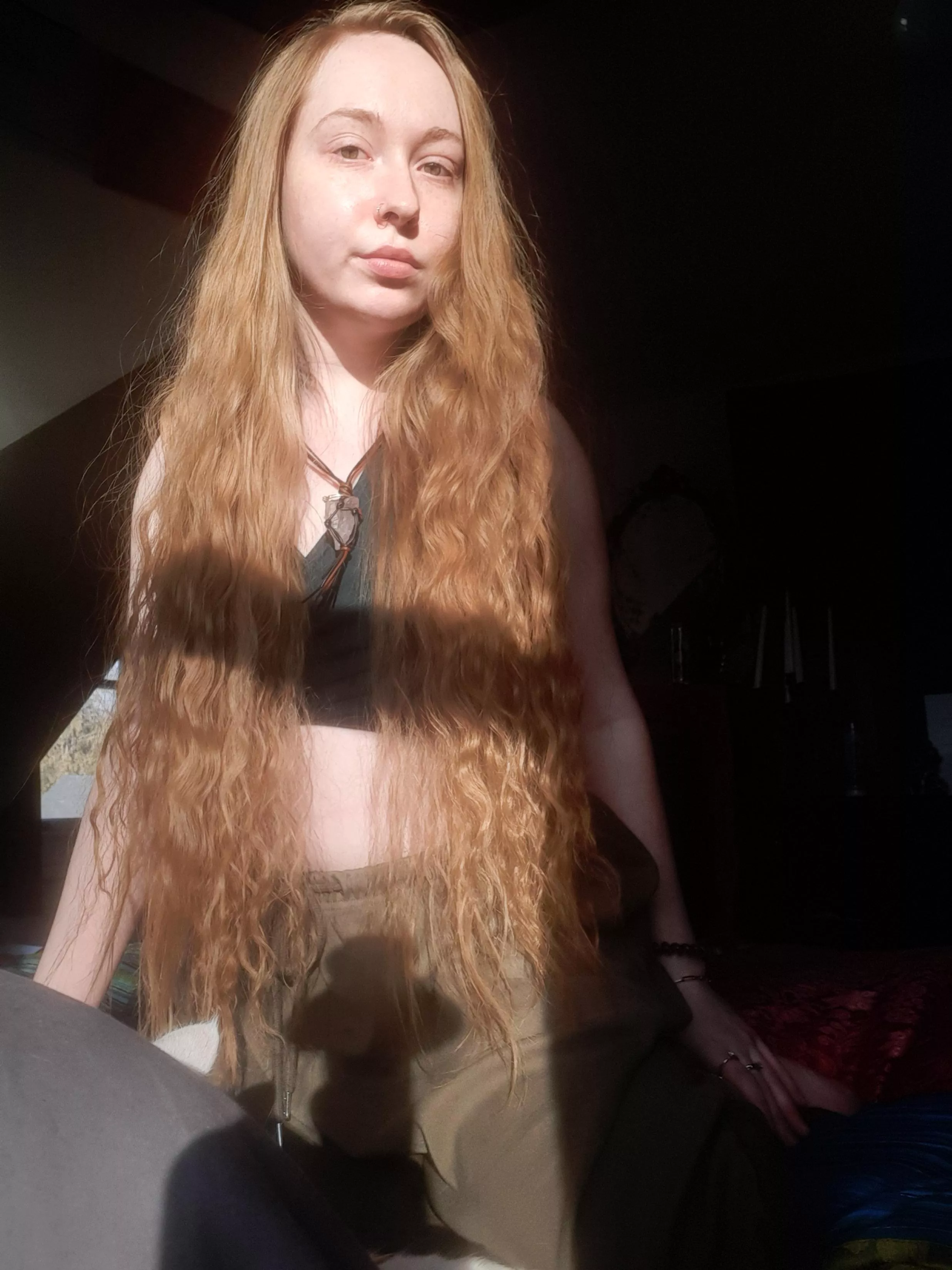 F23 OC after sleeping in braids
