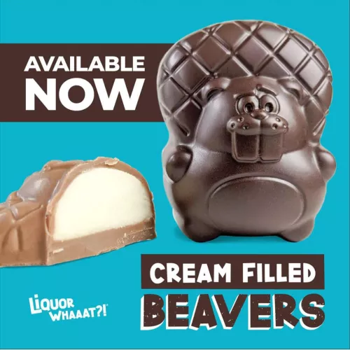 honest to god actual advertisement. I know beavers should always be cream filled