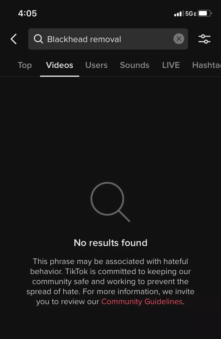 I just wanted to watch my tiktok faves