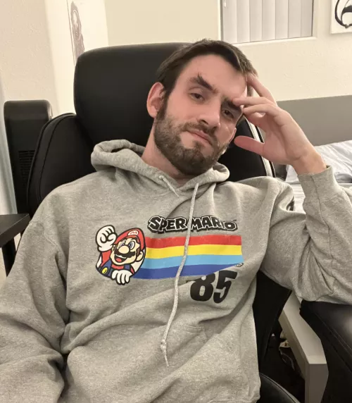 I love my gay Mario shirt. (I know it’s just Mario colors but I can’t *not* see Mario