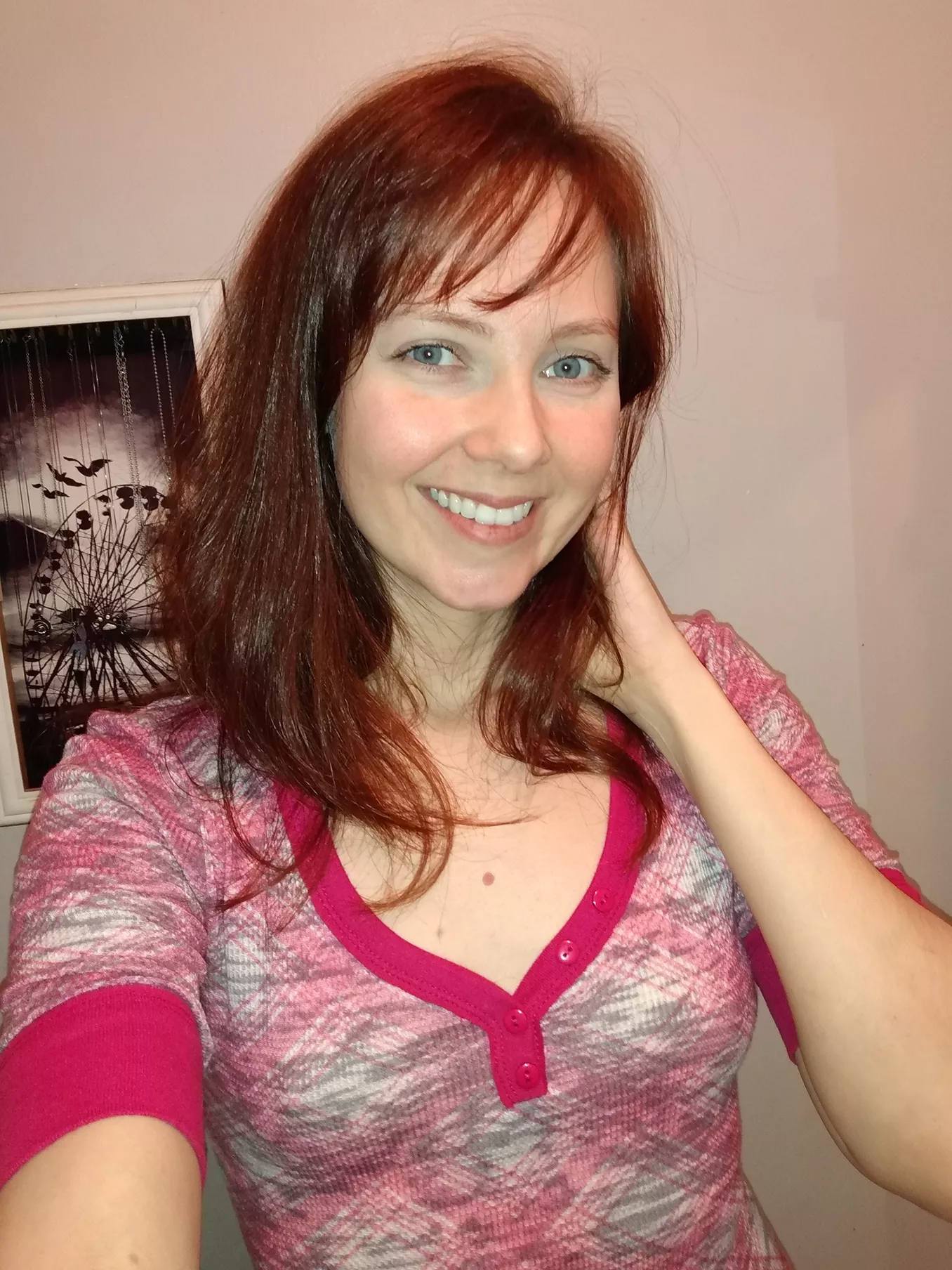 I'm a little disappointed that you can barely tell I'm not wearing a bra...