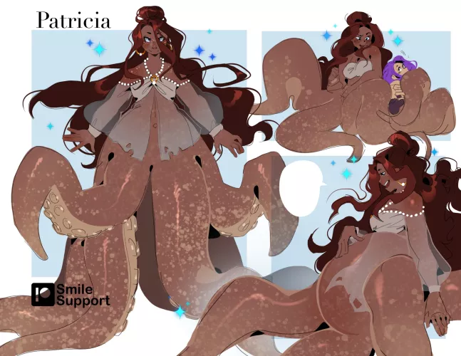 {image} Octopus lady [F/F] [Unbirth] [Same Size] [Unwilling] by me/SmileSupport