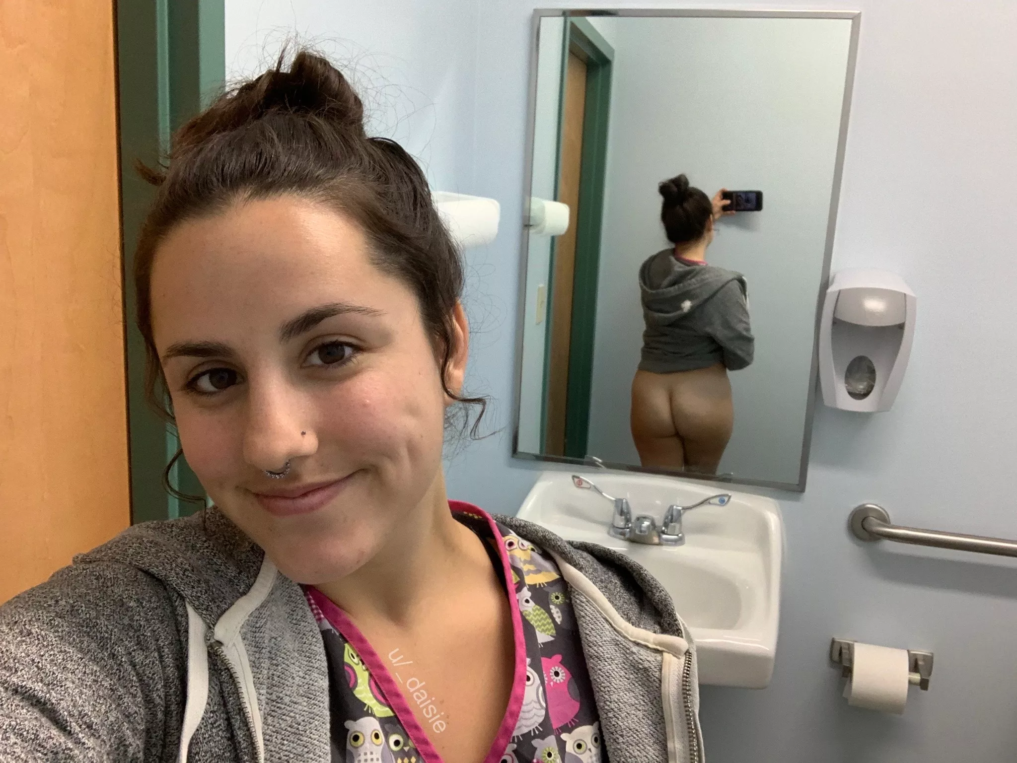 in my owl scrubs, would our sex be a hoot?🦉