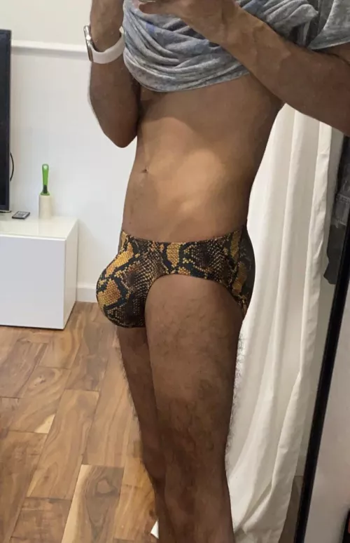 Is it inappropriate of me to wear a Speedo to the beach with friends?