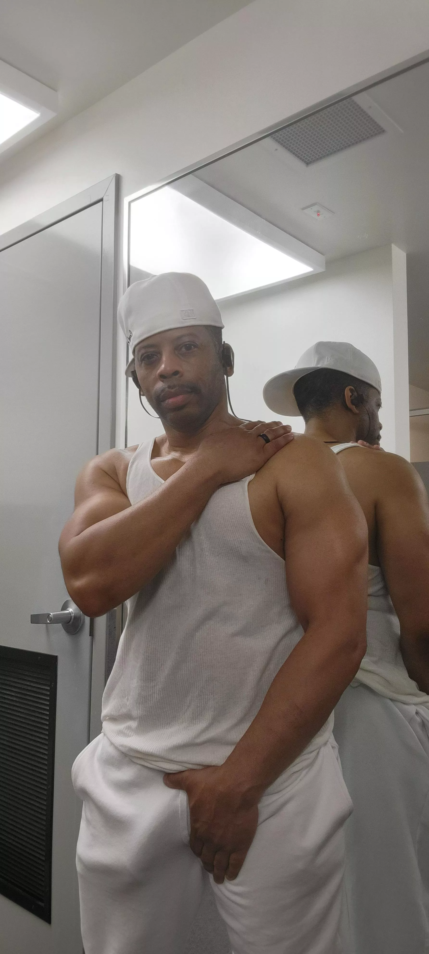 Is it ok to be in gym like this?