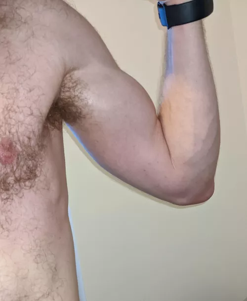 It's best when sweaty...