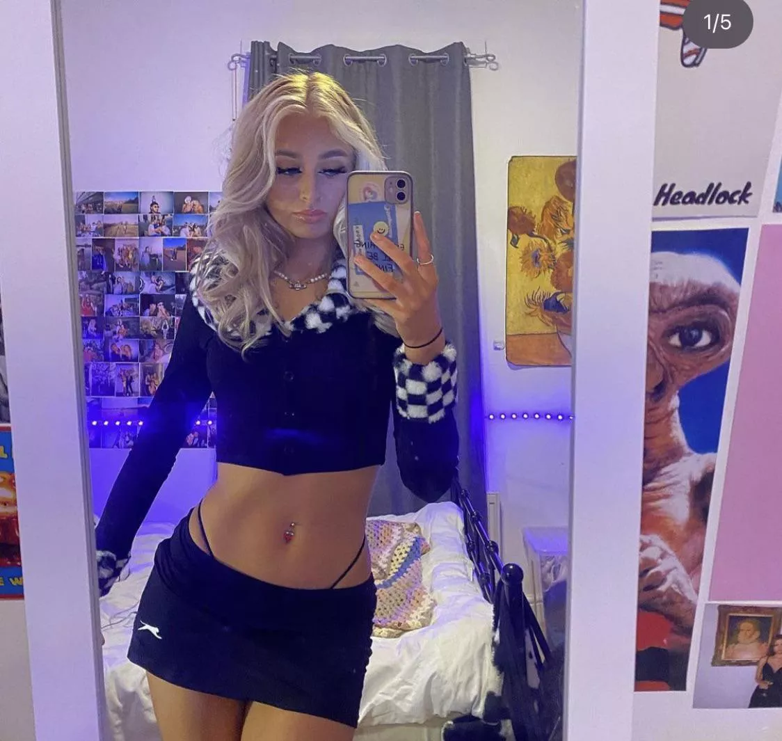 Lexie. Don’t think she has cycling shorts under that skirt