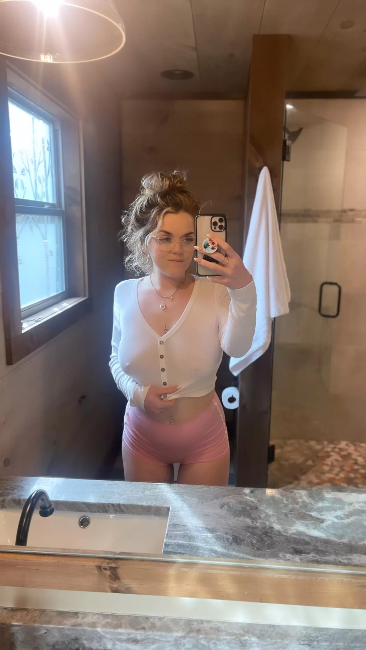 Lounging around in this 🍒