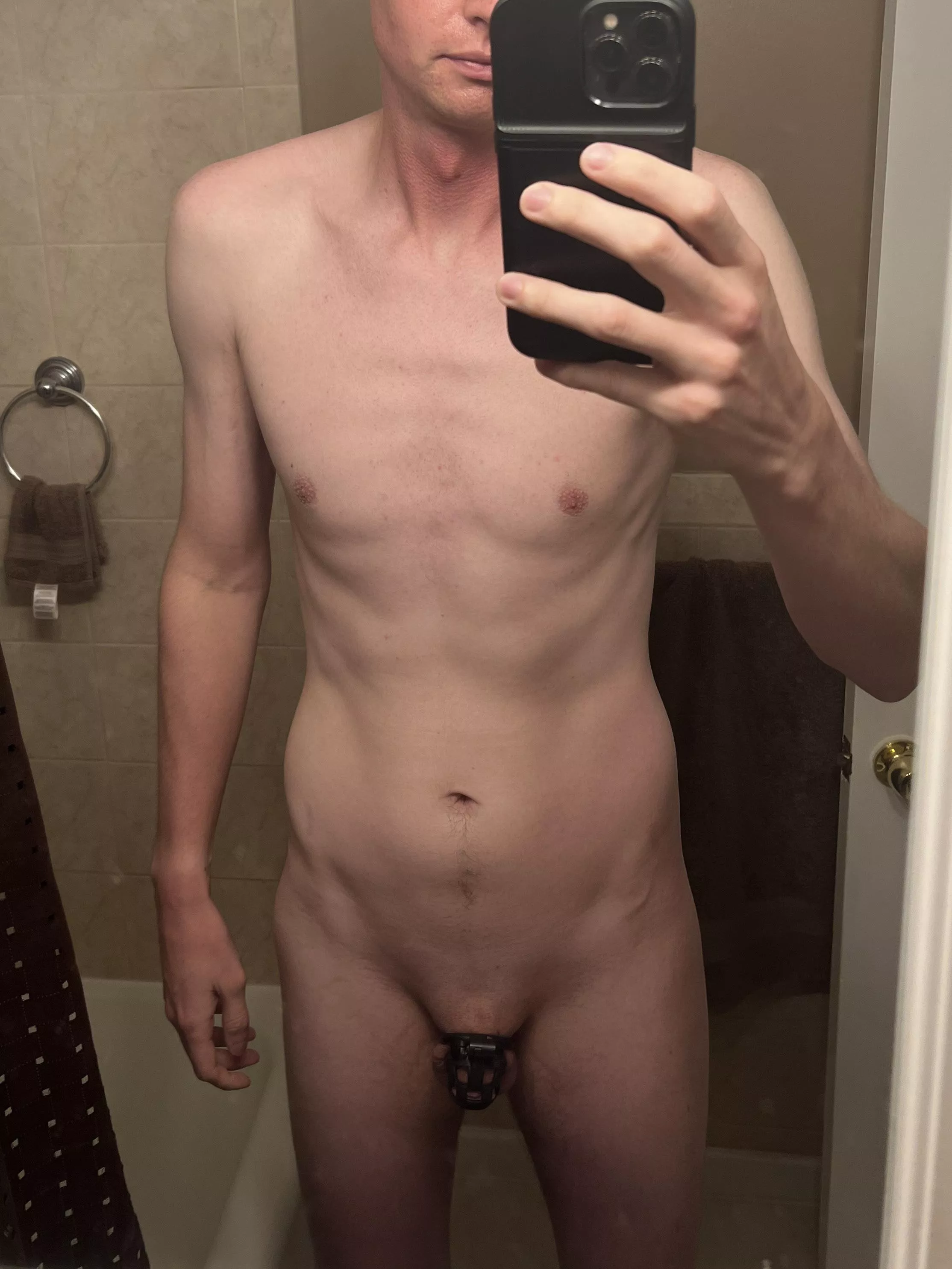 Love being locked and desperate