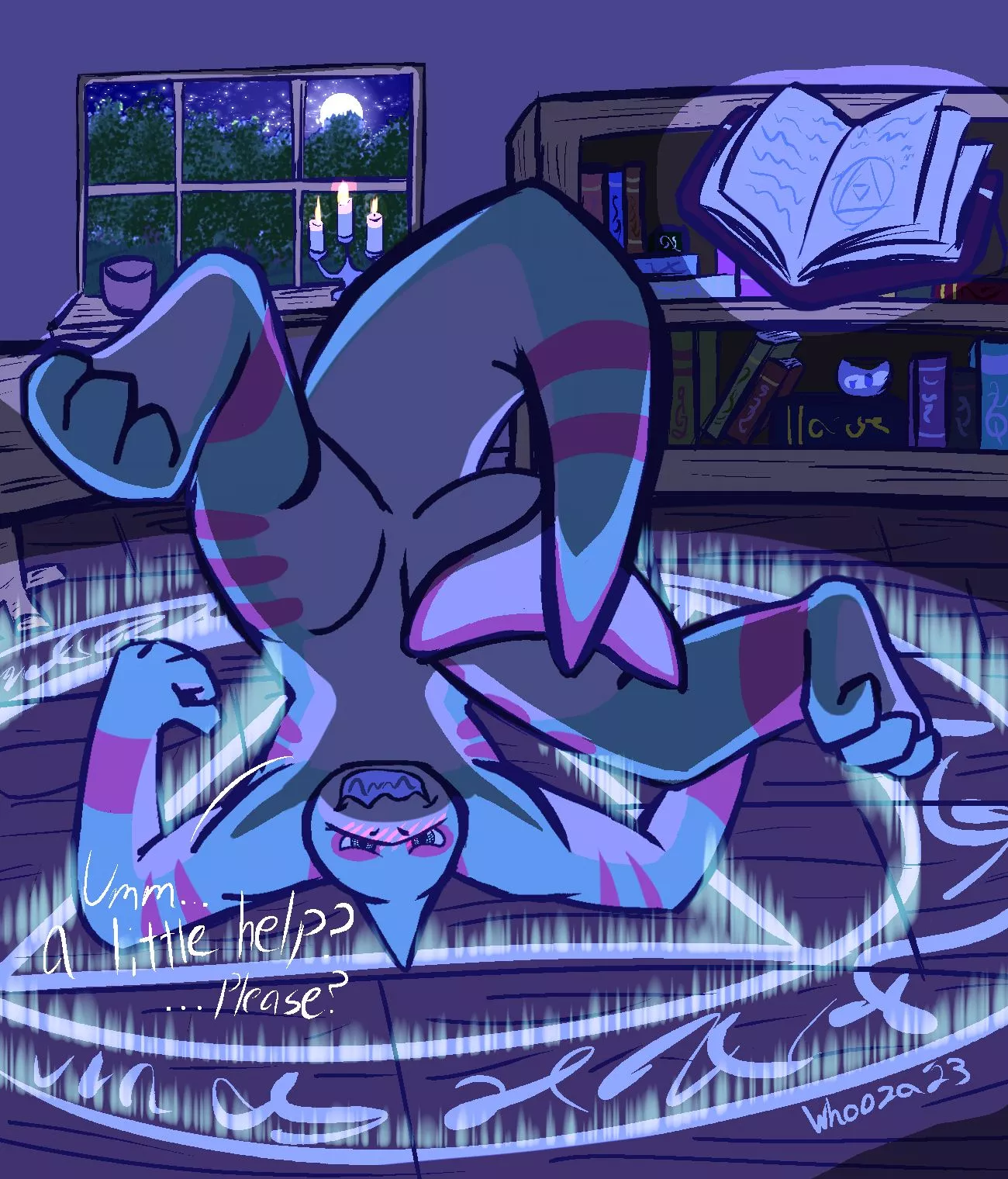 Magic Mishap (Art by Me)