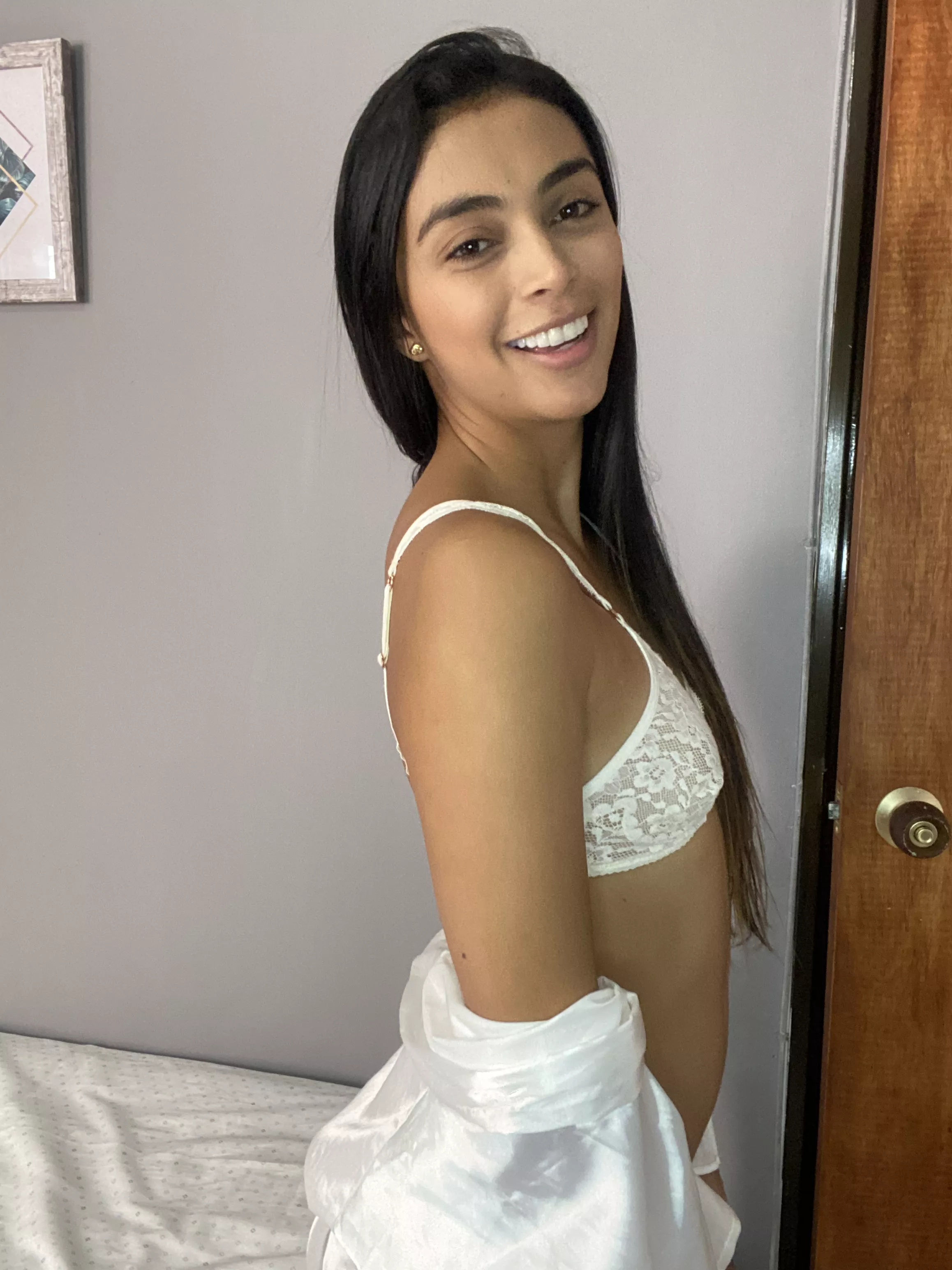 My smile says what I want right now