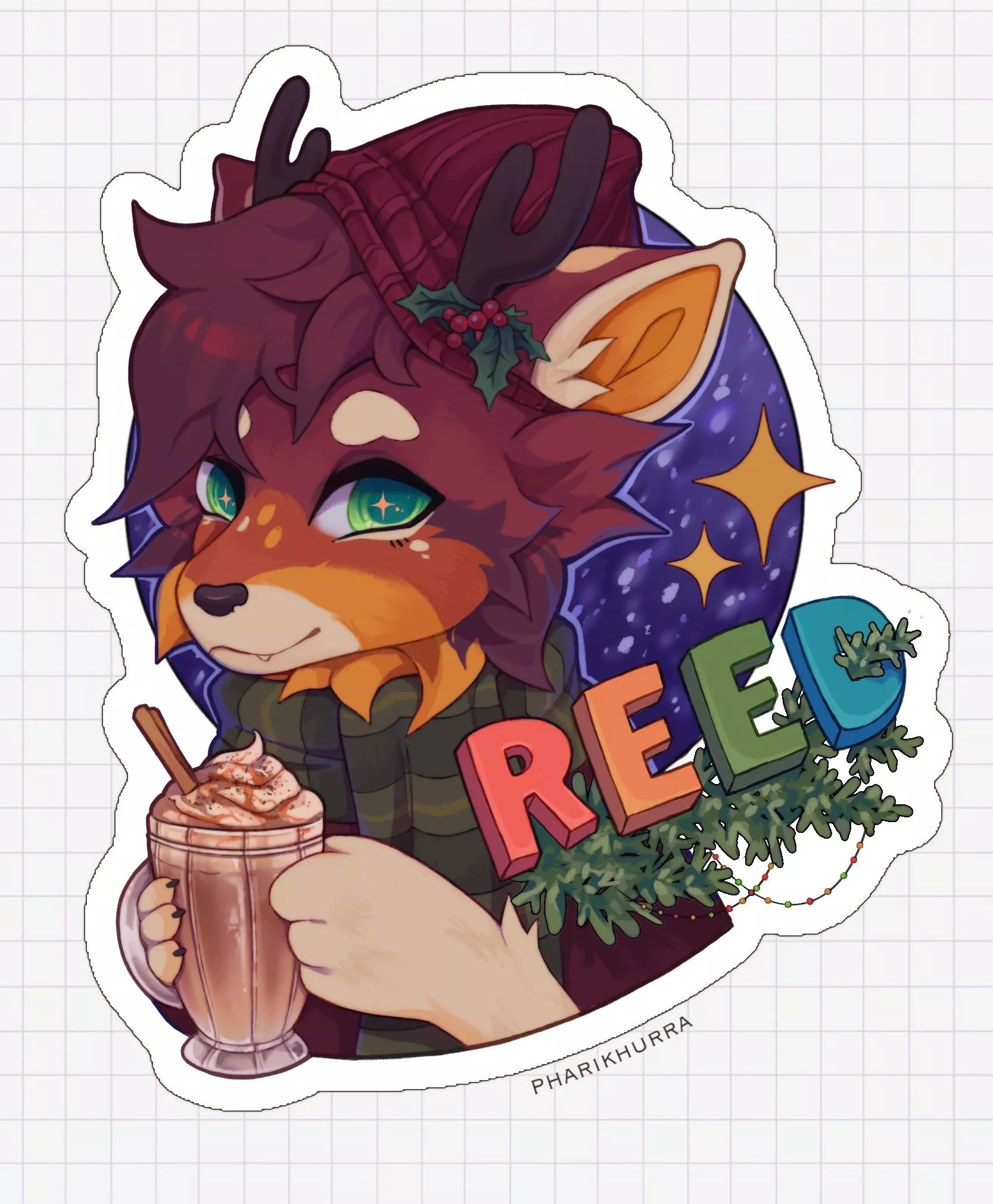Reed's Fursuit Badge [pharikhurra]