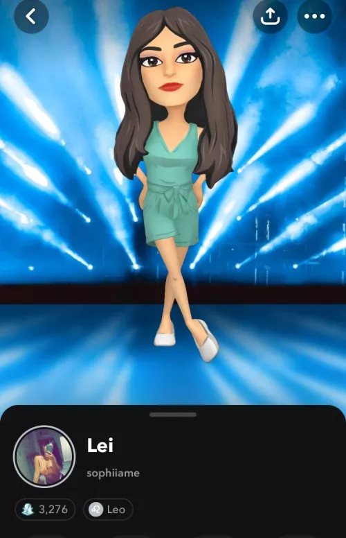 She’s free add her Sophiiame