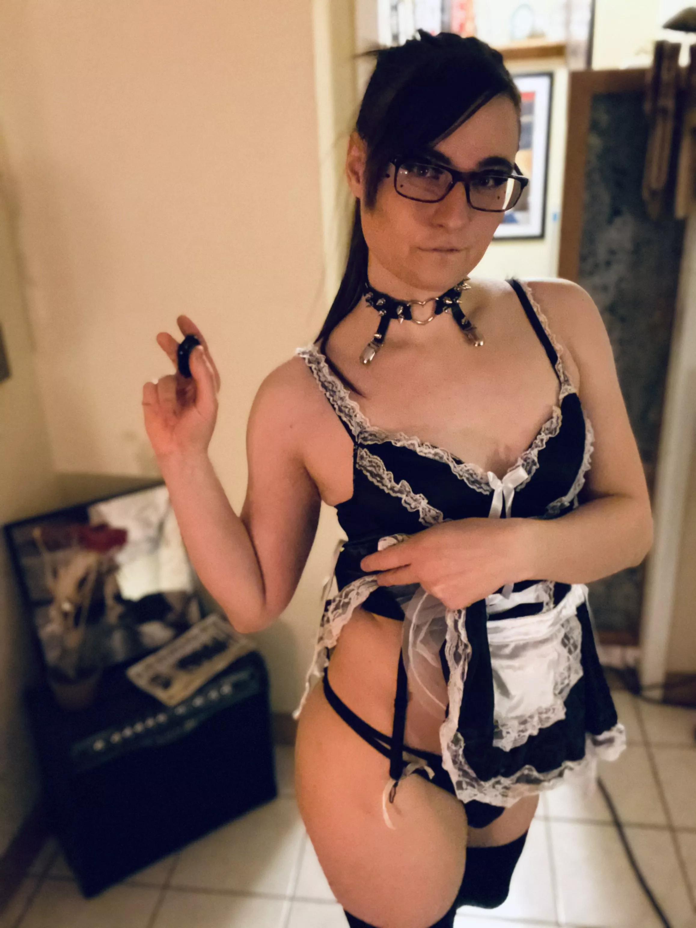 Sissies and maid outfits go together like... sissies and maid outfits!