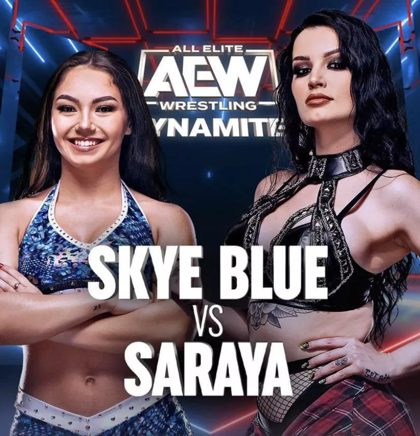 SKYE BLUE & SARAYA. I’m going to need to watch that.