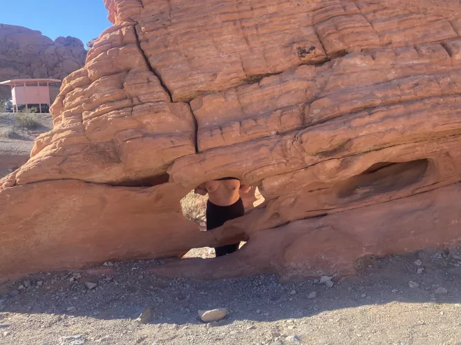 Some interesting rock formations around here 🤭