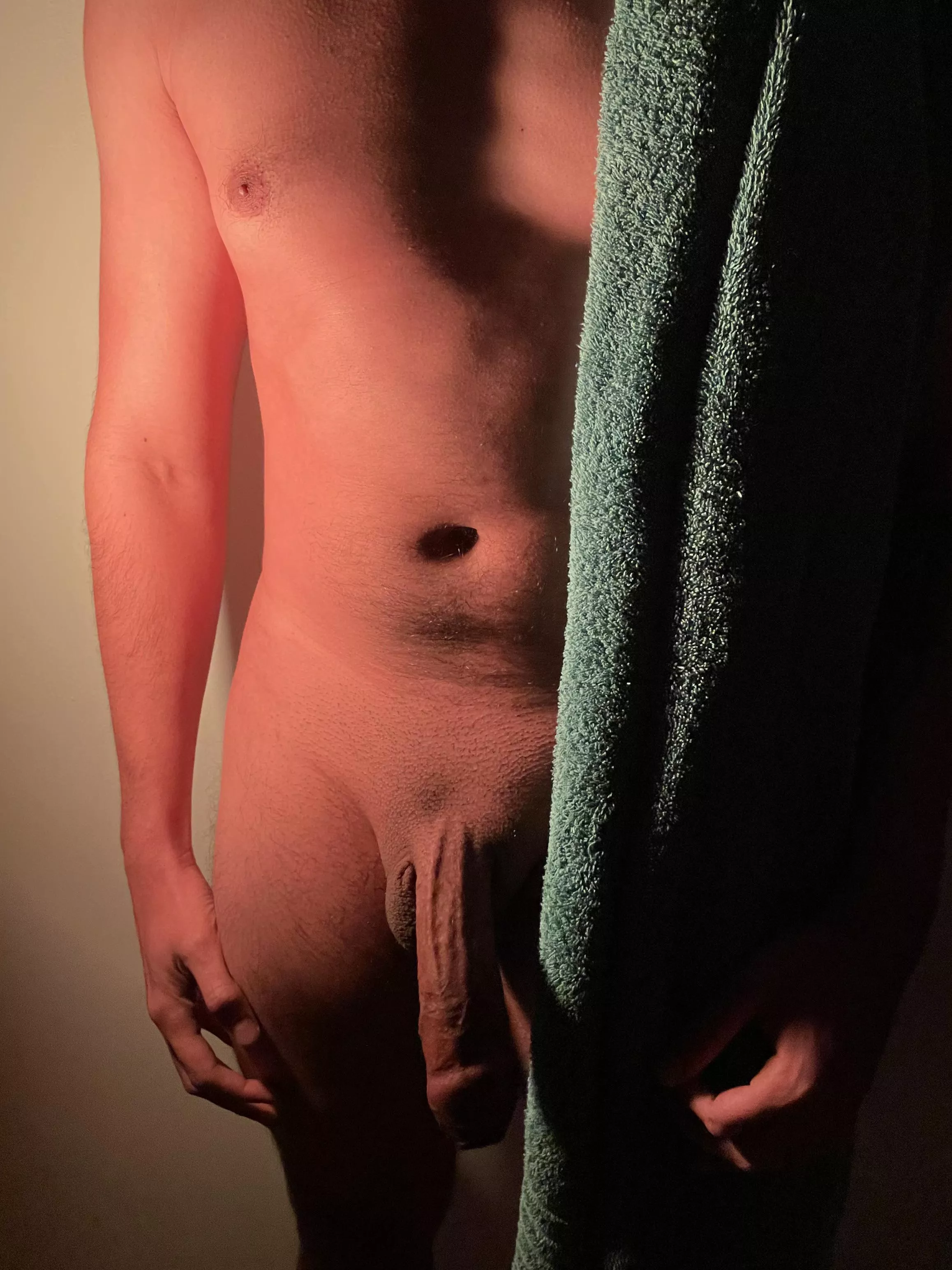 Some shots before taking a shower