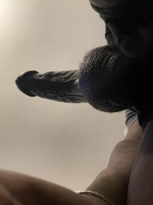 Stroke my cock while you suck my balls